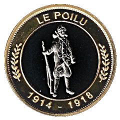 Token - Nemery and calmejane Verdun - Le Poilu