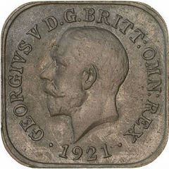 1/2 Penny - George V Kookaburra Pattern - Type 2
