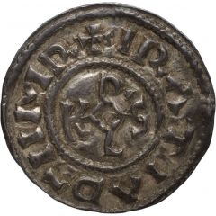 Denier - Charles II as emperor, Lens mint