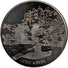 National Tokens Belgian Heritage - Anseremme Lesse Kayak