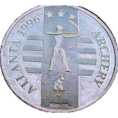 Token - Atlanta 1996 US Olympic Team, General Mills Sponsor Archery