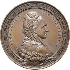 Death of Queen Olga Nikolajewna