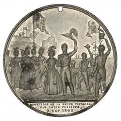 Medal - Victoria Visit to France