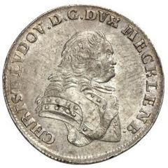 ⅙ Thaler - Christian Louis II