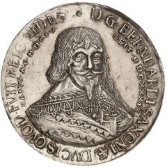 11/4 Thaler - William and his two brothers Death of Bernard