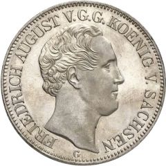 1 Thaler - Frederick August II Dresden Mint