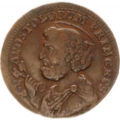 2 1/2 Baiocchi - Pius VI St. Peter facing left