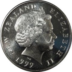 50 Cents - Elizabeth II 4th portrait, non-magnetic