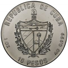 10 Pesos F. Castro and C. Cienfuegos, Trial strike