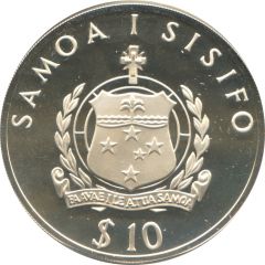10 Tala - Tanumafili II XXV Summer Olympics - Shot Putter