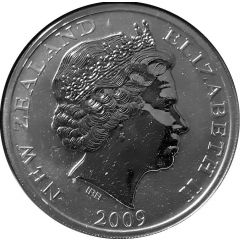 1 Dollar - Elizabeth II 4th portrait, Kiwi