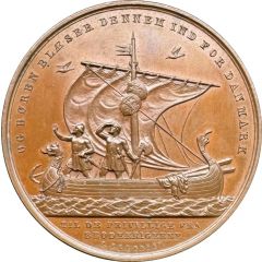 Medal - In honor to the Scandinavian volunteers that helped Denmark in the war against Schleswig-Holstein