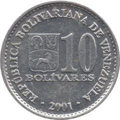10 Bolívares non-magnetic