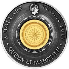 2 Dollars - Elizabeth II Compass