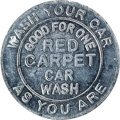 Car Wash Token - Red Carpet Car Wash