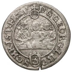 3 Kreuzers - Georg III, Ludwig IV and Christian