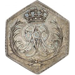 1 Thaler - Frederick August I Klippe