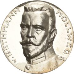 Medal - Chancellor von Bethmann-Hollweg and the breakout of WWI