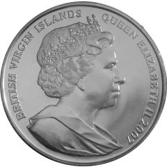 1 Dollar - Elizabeth II Act of Union, Coloured