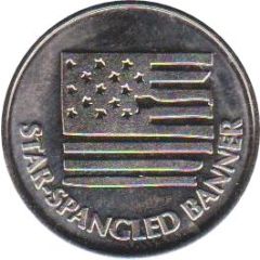 Token - Smithsonian Institution - Star-Spangled Banner Washington, District of Columbia
