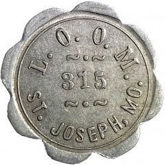 5 Cents - L.O.O.M. St. Joseph, Missouri