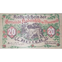 20 Heller Hadersfeld