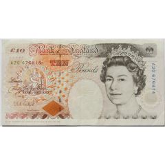 10 Pounds - Elizabeth II Charles Dickens, two `£10`