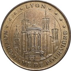 Monnaie de Paris Tourist Token - Lyon Notre-Dame de Fourvière