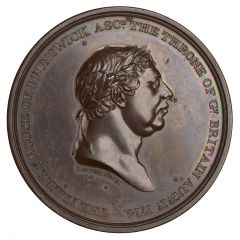 Medal - George III House of Brunswick, bronze