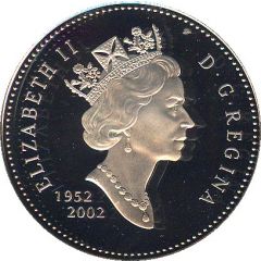 1 Dollar - Elizabeth II Golden Jubilee