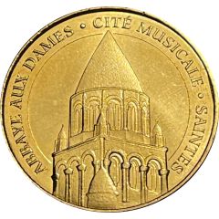 Monnaie de Paris Tourist Token - Abbaye aux Dames Cité musicale - Saintes