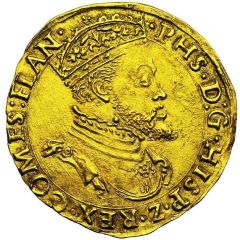 1 Gold Real - Philip II