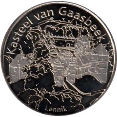 National Tokens Belgian Heritage - Lennik Kasteel van Gaasbeek