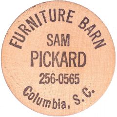 Wooden Nickel - Furniture Barn Columbia, South Carolina