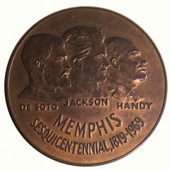 Medal - Memphis Sesquicentennial Memphis, Tennessee