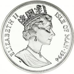 1 Crown - Elizabeth II First Concorde Flight, Silver Proof