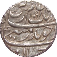 1 Rupee - Aurangzeb Zafarpur mint