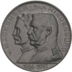 Danzig war aid - August von Mackensen and Paul von Hindenburg