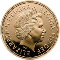 1/2 Sovereign - Elizabeth II 4th portrait, Diamond Jubilee