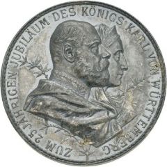 Shooting festival in Stuttgart in honour to the 25th anniversary of reign - Karl I