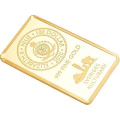 100 Dollars - Elizabeth II Stockholm Palace