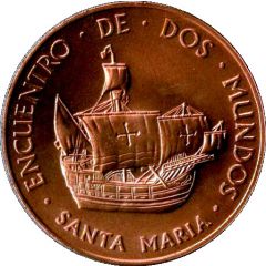 Medal - Santa Maria caravel