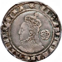 6 Pence - Elizabeth I 3rd and 4th issues, larger bust