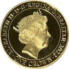 1 Crown - Elizabeth II HM Queen Elizabeth Platinum Jubilee “A Constant”