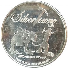 1 oz Silver Silvertowne - Prospector