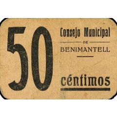 50 Céntimos Benimantell