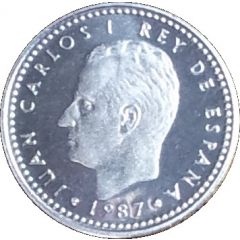 1 Peseta - Juan Carlos I E-87