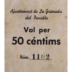 50 Céntimos La Granada del Penedès