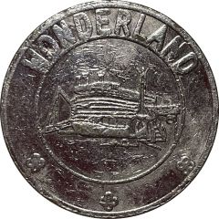 Token - Wonderland Paddle Steamer, steel