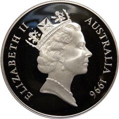 1 Dollar - Elizabeth II 3rd Portrait - 30th Anniversary - Decimal Currency Silver Proof